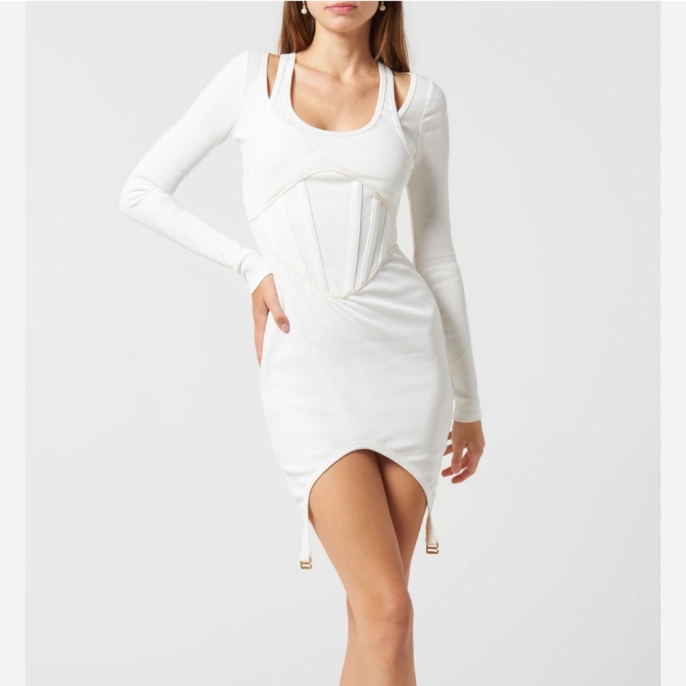 Dion Lee White Mini dress